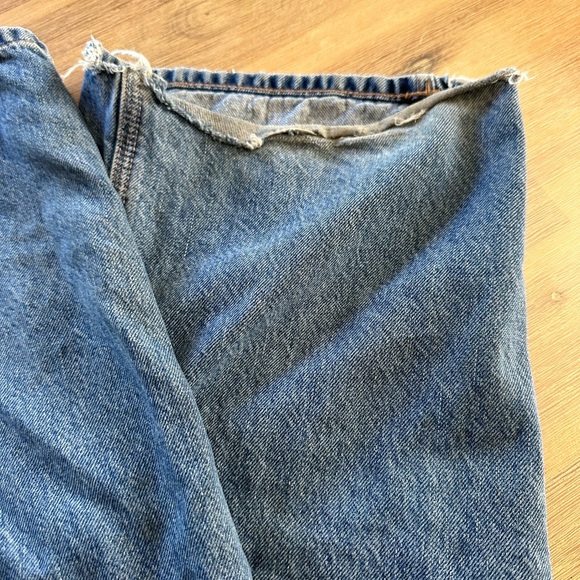 Baggy GAP Classic Blue Wide Leg  carpenter menuisier Jeans. Teen 16 - Picture 5 of 11